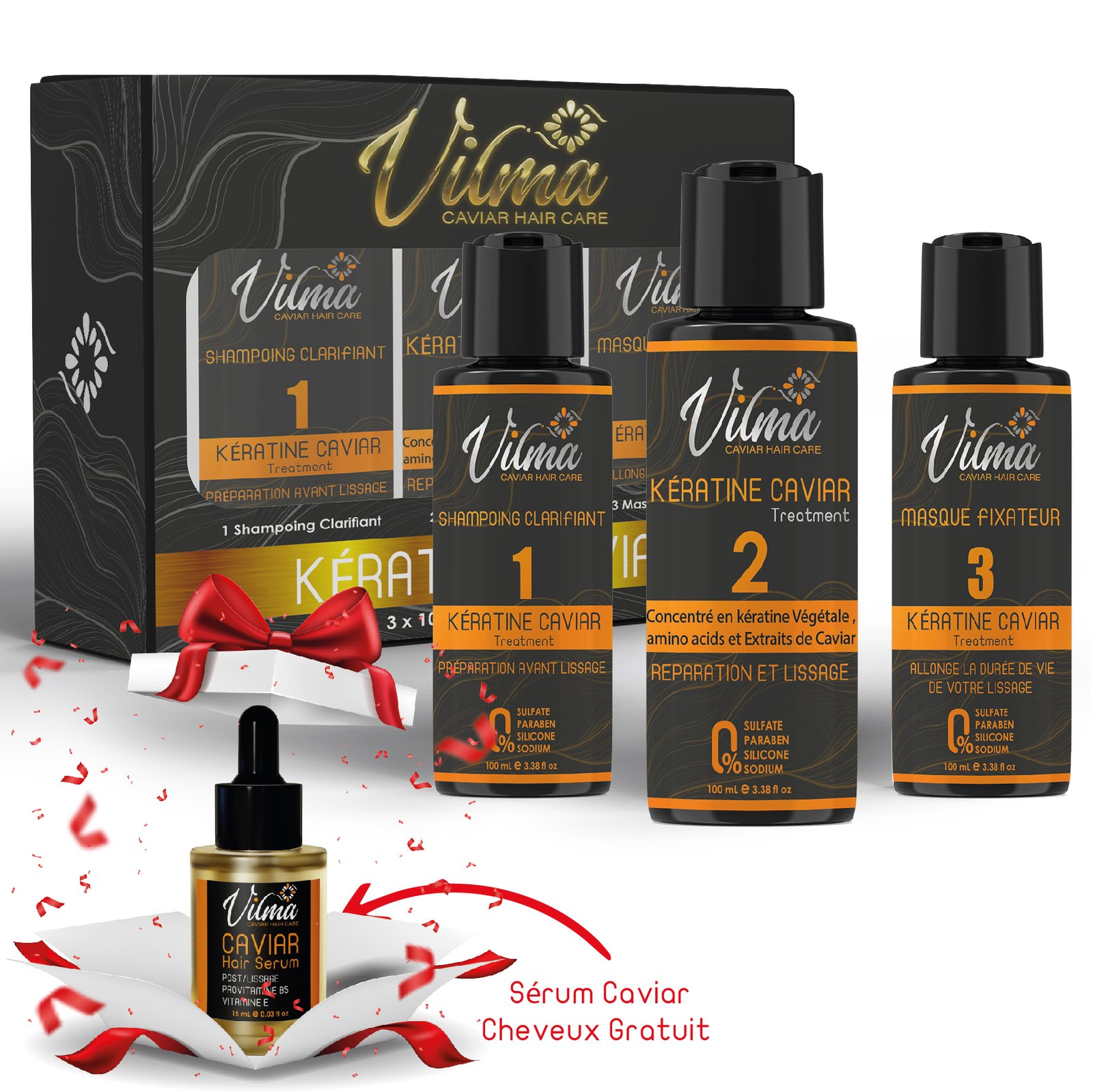 Vilma Caviar Kératine Caviar