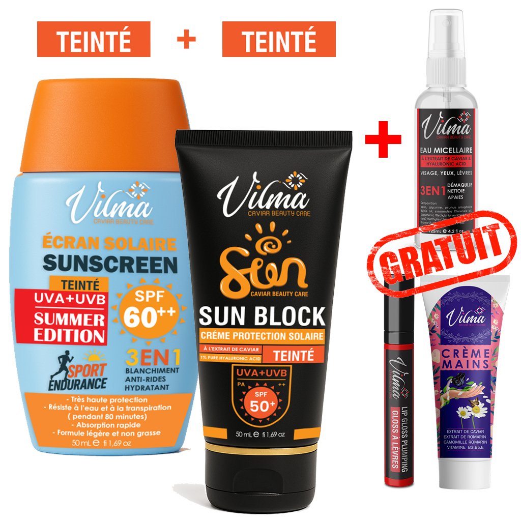 Ecran Teinté Beige SPF 60+ et Ecran Teinté Beige - SPF 50+