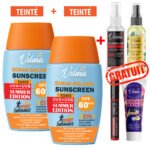2 Ecran Solaire Teinté Beige - SPF 60+