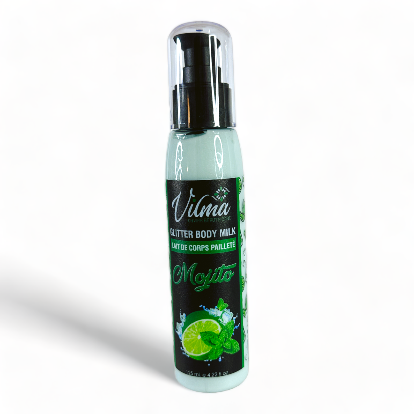 Lait Corps Pailletée hydratant parfumé Mojito - 125 ml