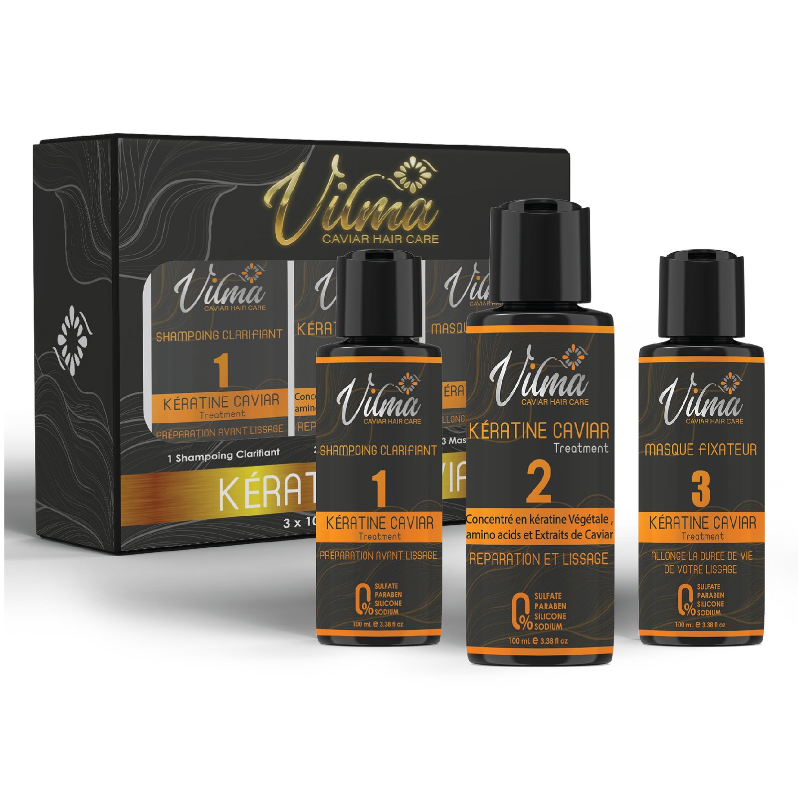 Mini Kit Kératine Caviar