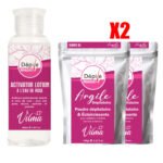 PACK 2 Argile Dépilatoire Dépile magic et Activator Lotion