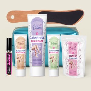 Kit Soins Pieds Purifiant - Râpe Pieds cadeaux