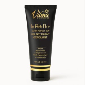 Gel Nettoyant Exfoliant – La Perle Noire 24K – Ultra Perfect Skin