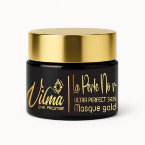 Masque Gold – La Perle Noire 24K – Ultra Perfect Skin – Soin Illuminateur et Anti-Âge